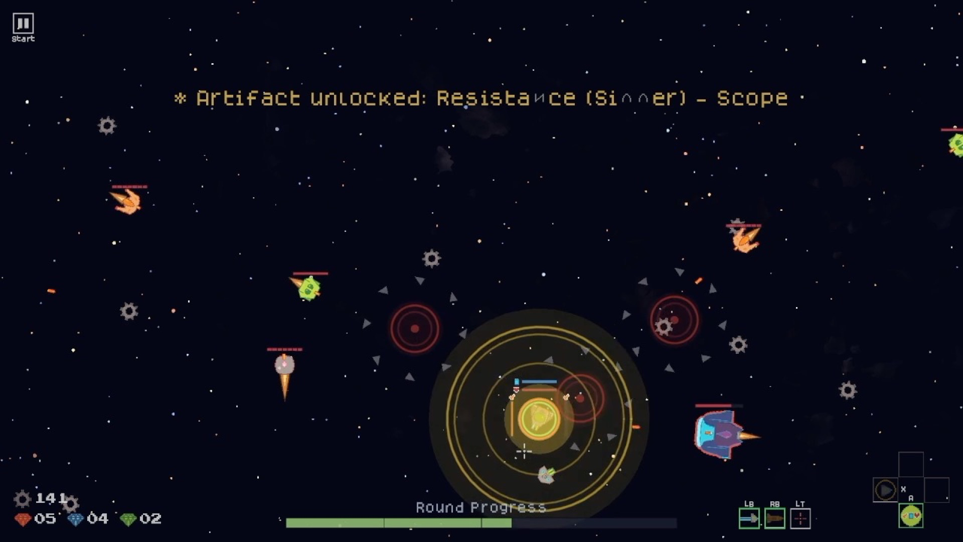 LaserWaves Stasis ability in combat